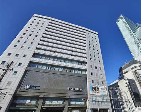 都シティ大阪天王寺外観